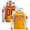 Chiefs Football Custom Pullover Hoodie