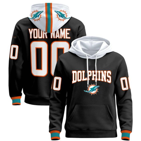 Dolphins Football Custom Pullover Hoodie 3