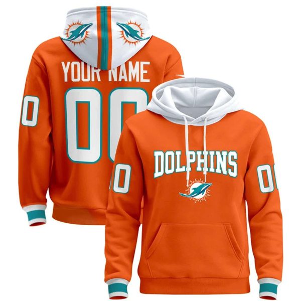 Dolphins Football Custom Pullover Hoodie 5