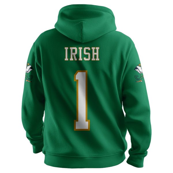 Fighting Irish Football Unisex Hoodie 1 1