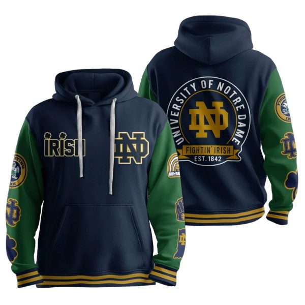 Fighting Irish Football Unisex Hoodie 1