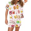 Food Pun Funny Valentine Pajama Set