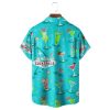 Geometric Cocktail Hawaiian Shirt