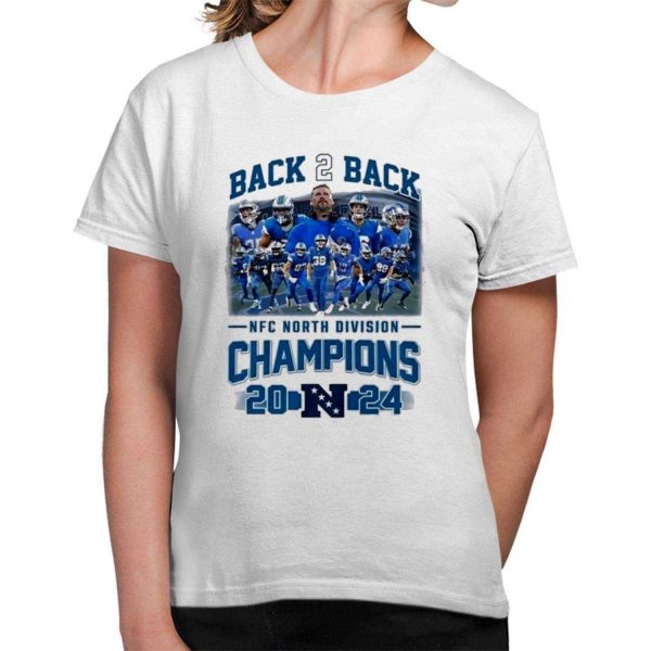 Lions 2024 Back To Back North Division Champions Shirt