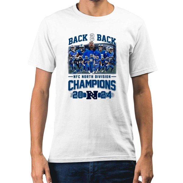 Lions 2024 Back To Back North Division Champions Shirt