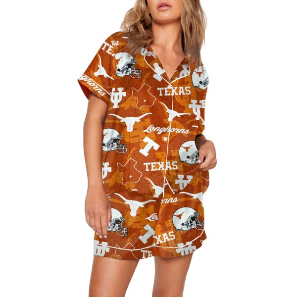 Longhorns Football Pajama Set 1