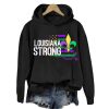 Louisiana Strong Fleur De Lis Hoodie 1