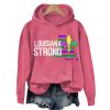 Louisiana Strong Fleur De Lis Hoodie 2