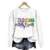 Louisiana Strong Fleur De Lis Sweatshirt