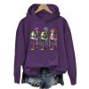 Mardi Gras Mask Wine Glass Hoodie