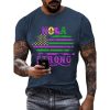 Mardi Gras Nola Strong Print Shirt 2