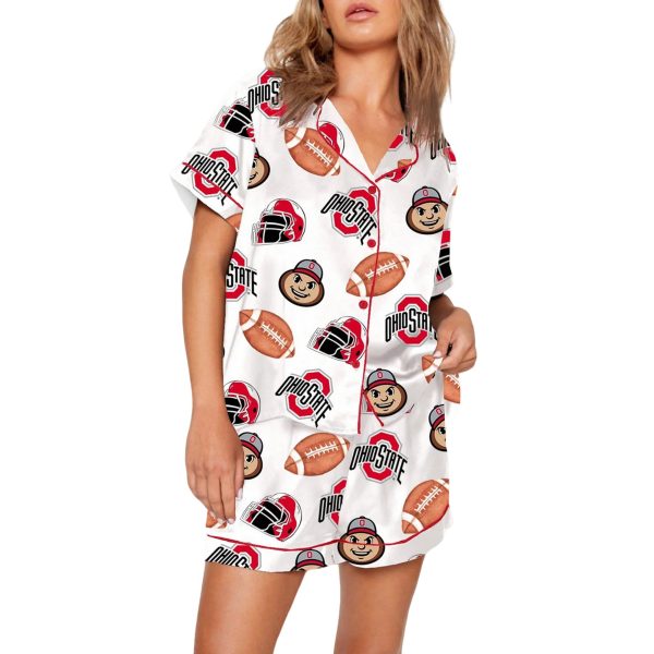 Ohio State Football Pajama Set 1