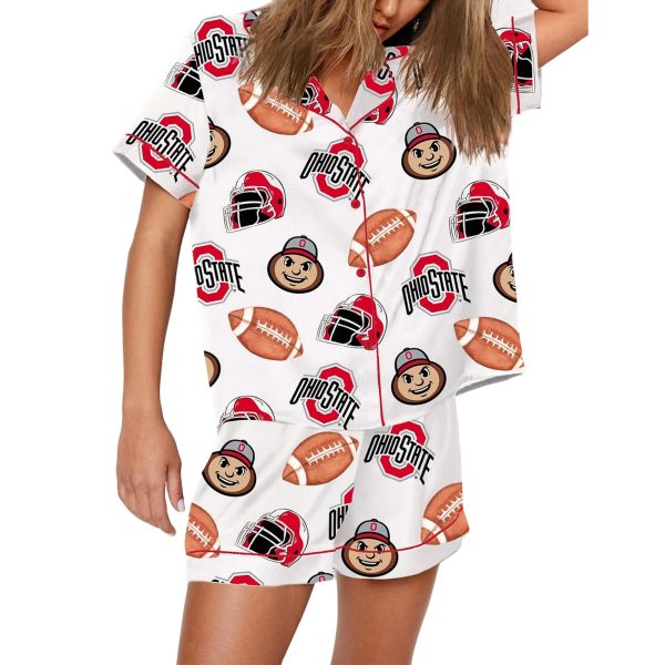 Ohio State Football Pajama Set