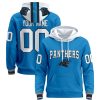 Panthers Football Custom Pullover Hoodie