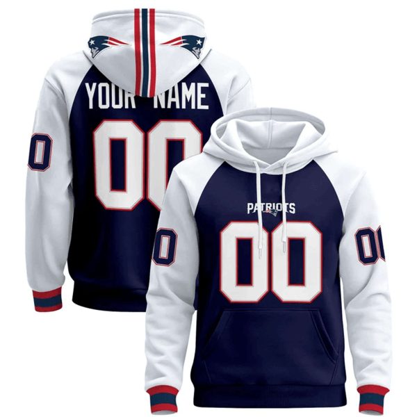 Patriots Football Custom Pullover Hoodie 2