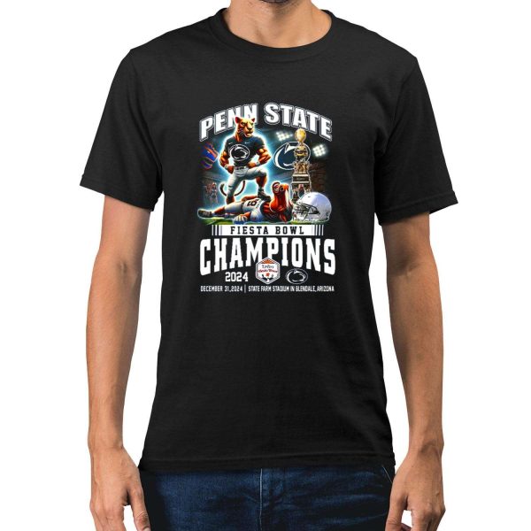 Penn State Fiesta Bowl Champions 2025 Shirt