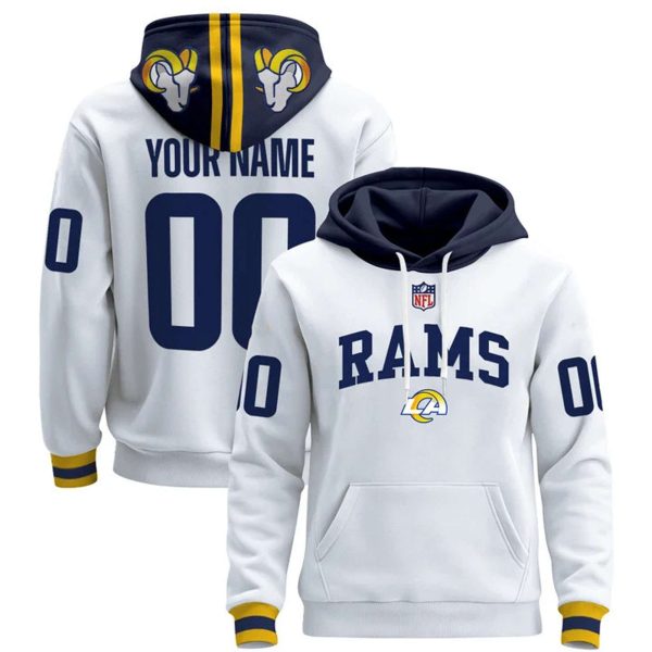 Rams Football Custom Pullover Hoodie 2