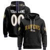 Ravens Football Custom Pullover Hoodie