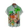 St Patricks Day Gnome Hawaiian Shirt 2