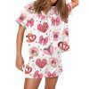 Valentine Mexican Bread Lover Pajama Set