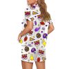 Womens LSU Football Pajama Set 2