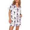 Womens Vikings Football Player Pajama Set 1